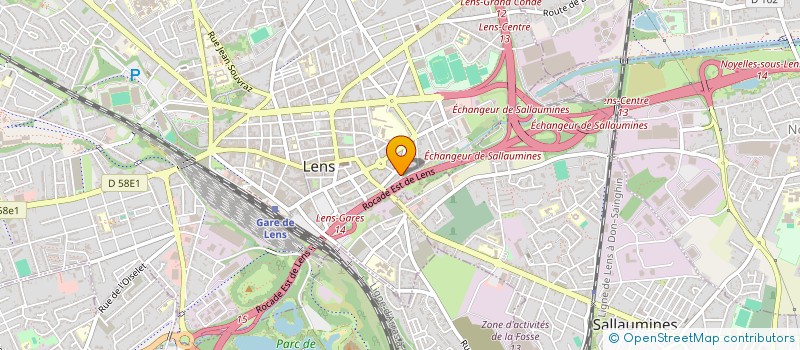 localisation de l'entreprise MD CONSTRUCTION &RENOVATION  LENS