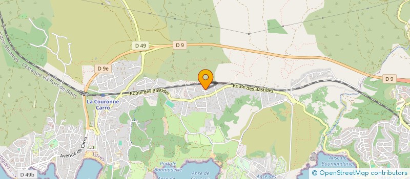 localisation de l'entreprise MD CONSULT  MARTIGUES