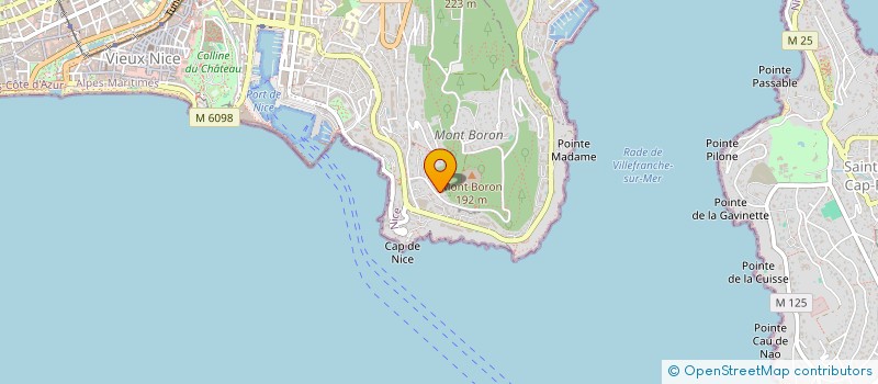 localisation de l'entreprise MD CONSULTING à NICE
