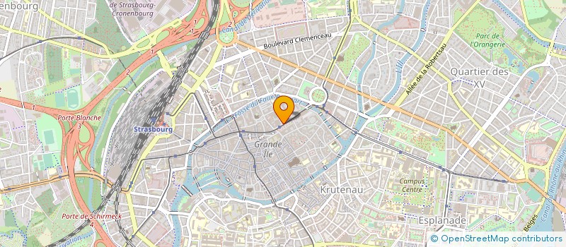 localisation de l'entreprise MD CONSULTING à STRASBOURG