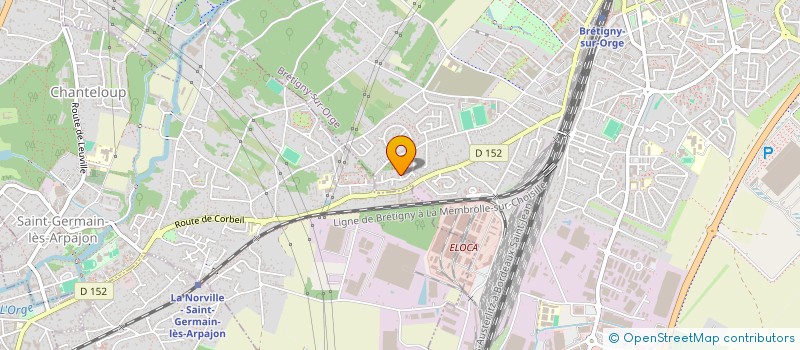 localisation de l'entreprise MD CONSULTING à BRETIGNY-SUR-ORGE