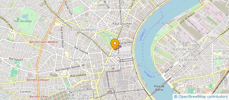 localisation de l'entreprise MD CONSULTING  BORDEAUX