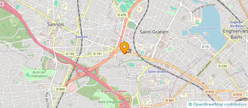 localisation de l'entreprise MD CONTROLE à SAINT-GRATIEN