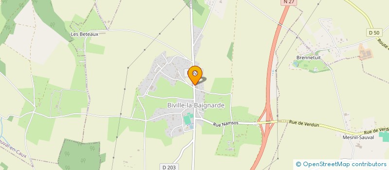 localisation de l'entreprise MD COURTOIS  BIVILLE-LA-BAIGNARDE