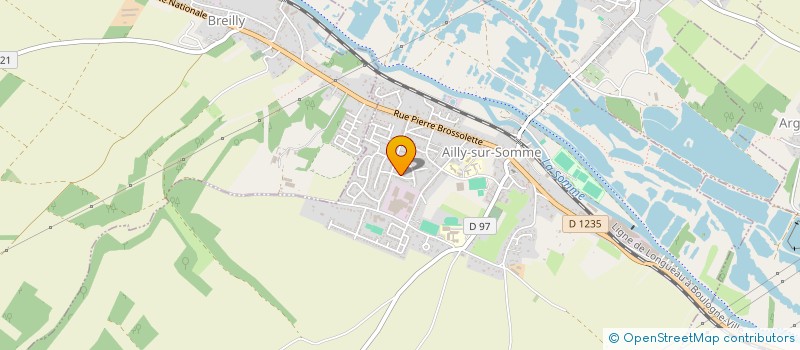 localisation de l'entreprise MD COUVERTURE à AILLY-SUR-SOMME