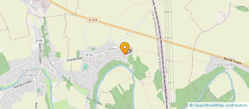 localisation de l'entreprise MD CREATEUR  GRISY-SUISNES