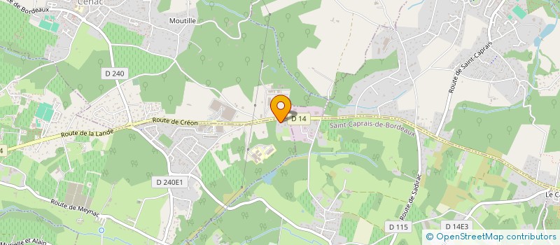 localisation de l'entreprise MD CREATION  LE PORT