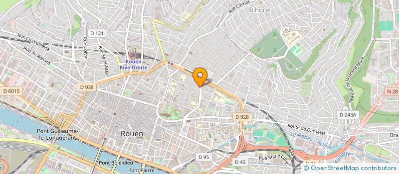 localisation de l'entreprise MD DUFLOT à ROUEN