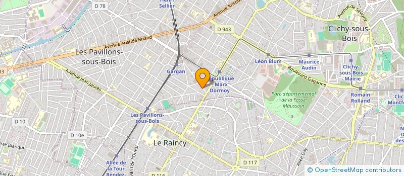 localisation de l'entreprise MD ELECTRICITE à LIVRY-GARGAN