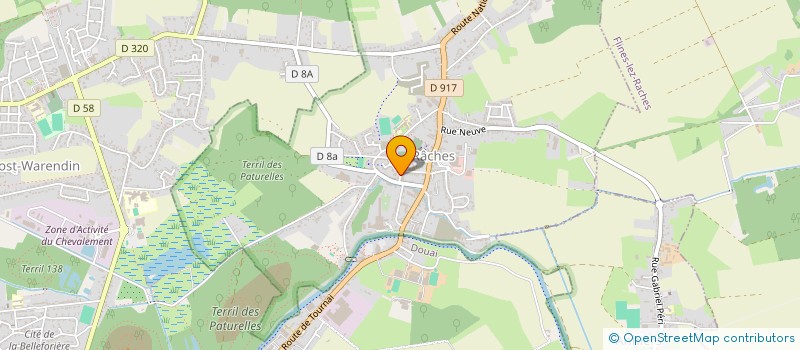 localisation de l'entreprise MD ETANCHEITE à RACHES