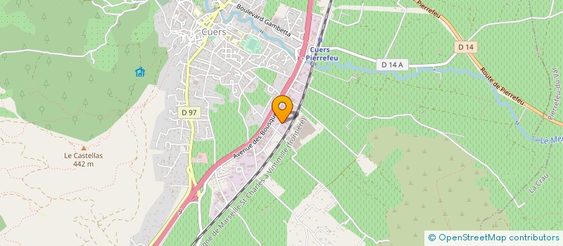 localisation de l'entreprise MD EXPERTE PAIE à CUERS