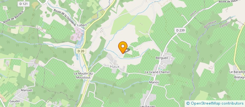 localisation de l'entreprise MD EXPRESS  HAUX