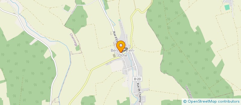 localisation de l'entreprise MD FAIDHERBE  BERCENAY-EN-OTHE