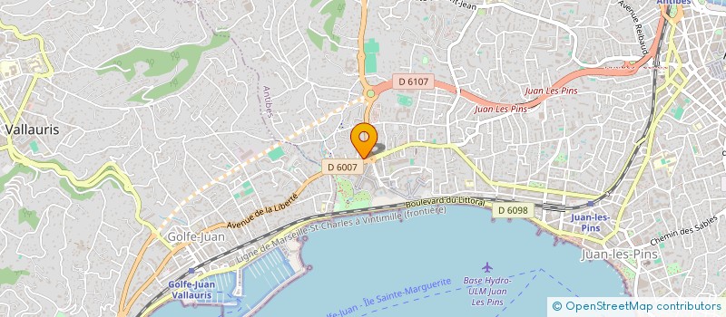 localisation de l'entreprise MD FALZON CONSTRUCTIONS à ANTIBES
