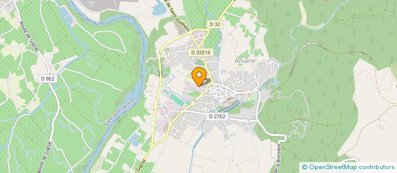 localisation de l'entreprise MD FERRAND  ANIANE