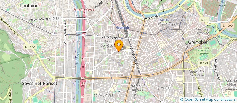 localisation de l'entreprise MD FIDALGO à GRENOBLE