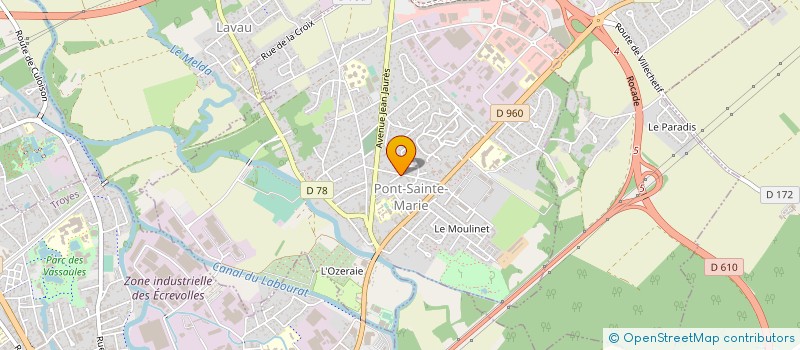 localisation de l'entreprise MD FINANCES TROY à PONT-SAINTE-MARIE
