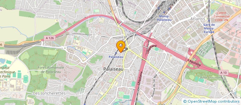 localisation de l'entreprise MD-FLEX à PALAISEAU
