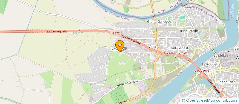 localisation de l'entreprise MD GESTION  ARLES