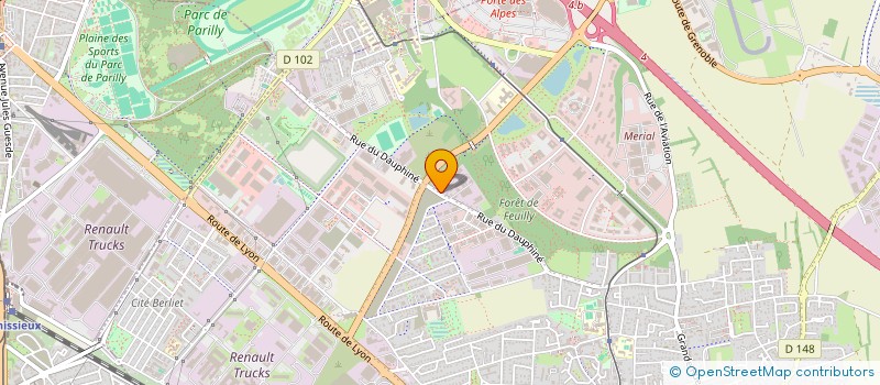 localisation de l'entreprise MD GROUPE  SAINT-PRIEST