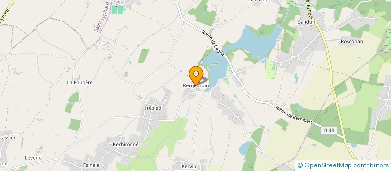 localisation de l'entreprise MD GROUPE  GUERANDE