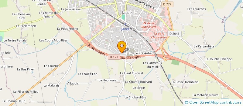 localisation de l'entreprise MD HABITAT  JANZE