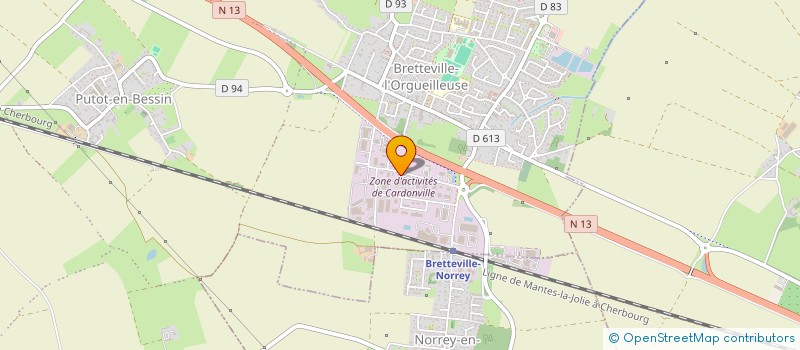 localisation de l'entreprise MD HOLDING  THUE ET MUE