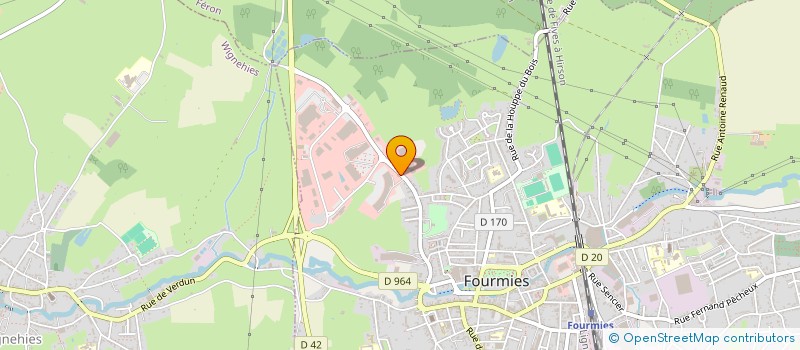 localisation de l'entreprise MD HOLDING  FOURMIES