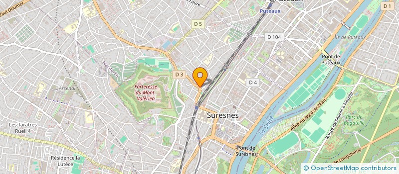 localisation de l'entreprise MD HOLMEN FRANCE à SURESNES