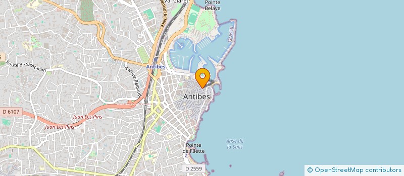localisation de l'entreprise MD IMMO à ANTIBES