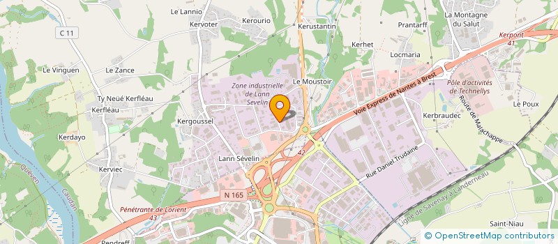 localisation de l'entreprise MD IMMO  CAUDAN