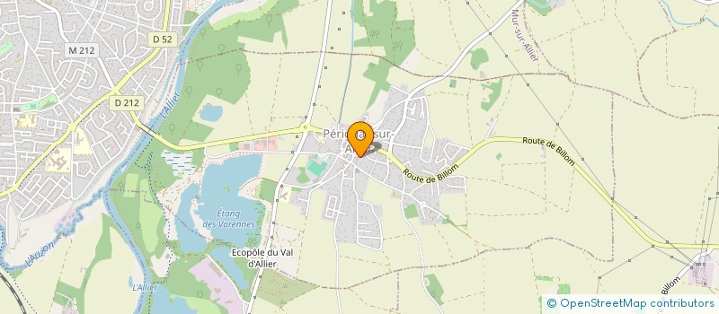 localisation de l'entreprise MD IMMO  PERIGNAT-SUR-ALLIER