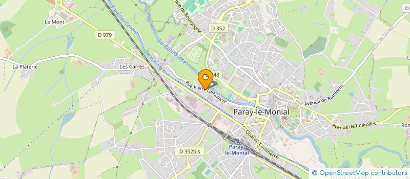 localisation de l'entreprise MD-IMMO  PARAY-LE-MONIAL