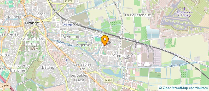 localisation de l'entreprise MD IMMO84  ORANGE