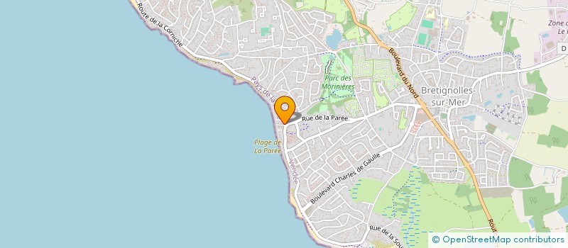 localisation de l'entreprise MD-IMMOBILIER à BRETIGNOLLES-SUR-MER