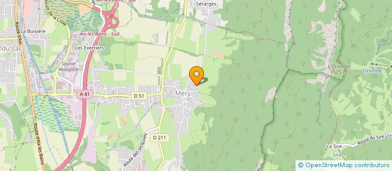 localisation de l'entreprise MD INSPECTION  LA MOTTE-SERVOLEX