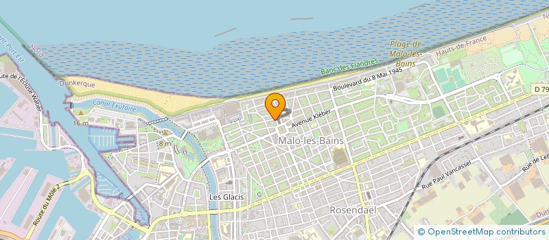 localisation de l'entreprise MD INVEST à DUNKERQUE