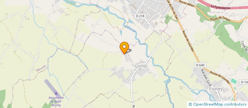 localisation de l'entreprise MD INVEST 64  GOMER