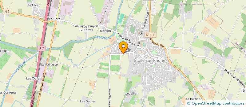 localisation de l'entreprise MD INVEST à VALENCE