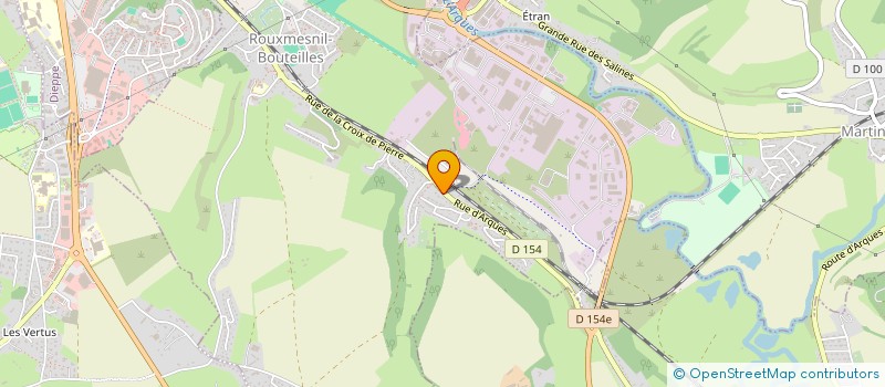 localisation de l'entreprise MD INVEST  ROUXMESNIL-BOUTEILLES