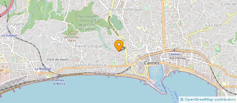 localisation de l'entreprise MD INVEST à CANNES