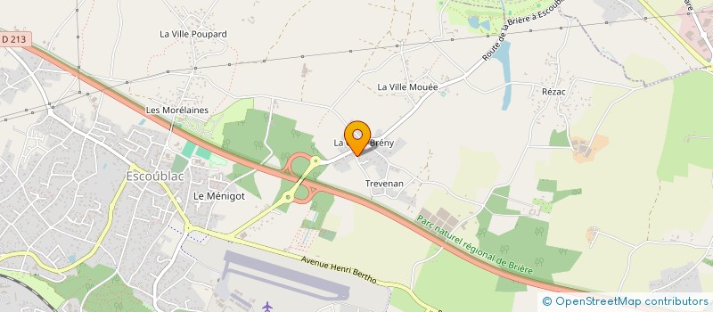 localisation de l'entreprise MD INVEST à LA BAULE-ESCOUBLAC