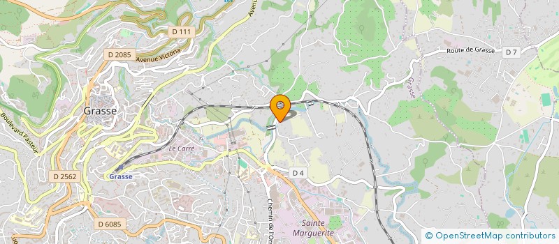 localisation de l'entreprise MD INVEST à GRASSE