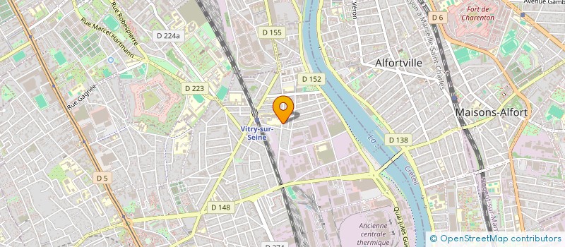 localisation de l'entreprise MD INVESTS  VITRY-SUR-SEINE