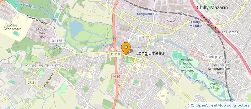 localisation de l'entreprise MD.LG.LOC à LONGJUMEAU