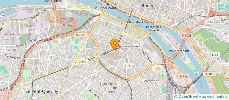 localisation de l'entreprise MD&M à ROUEN