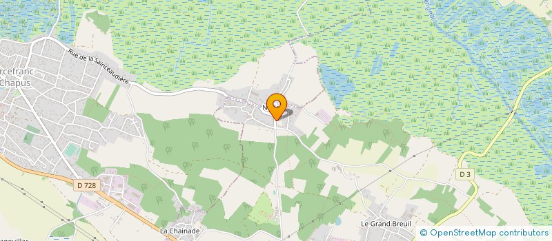 localisation de l'entreprise MD MACONNERIE à MARENNES-HIERS-BROUAGE