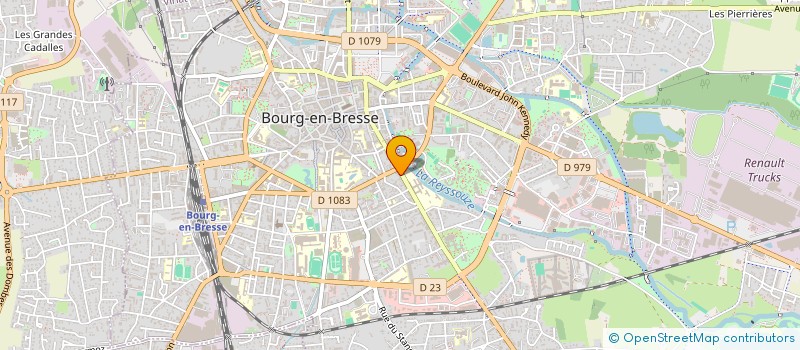 localisation de l'entreprise MD MARCELEAN à BOURG-EN-BRESSE