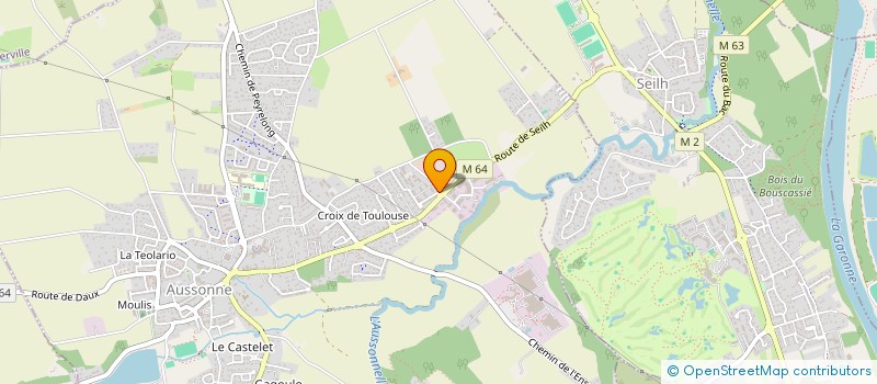 localisation de l'entreprise MD & MB NOTAIRES à AUSSONNE