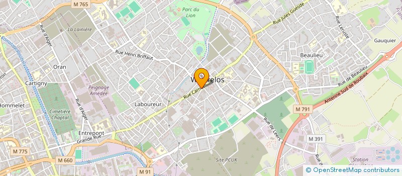 localisation de l'entreprise MD MENUISERIE  DOUVRIN